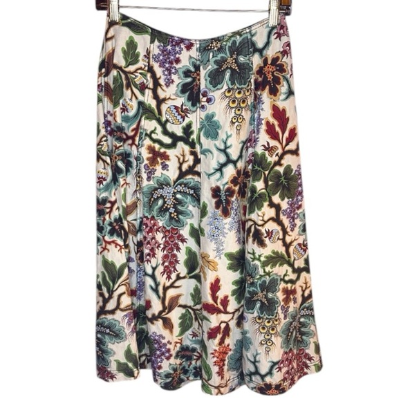 Floral A-Line Skirt - Picture 1 of 3